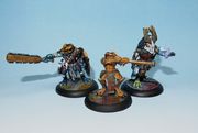 Eru-kin group shot sculpted and painted by Tim Prow